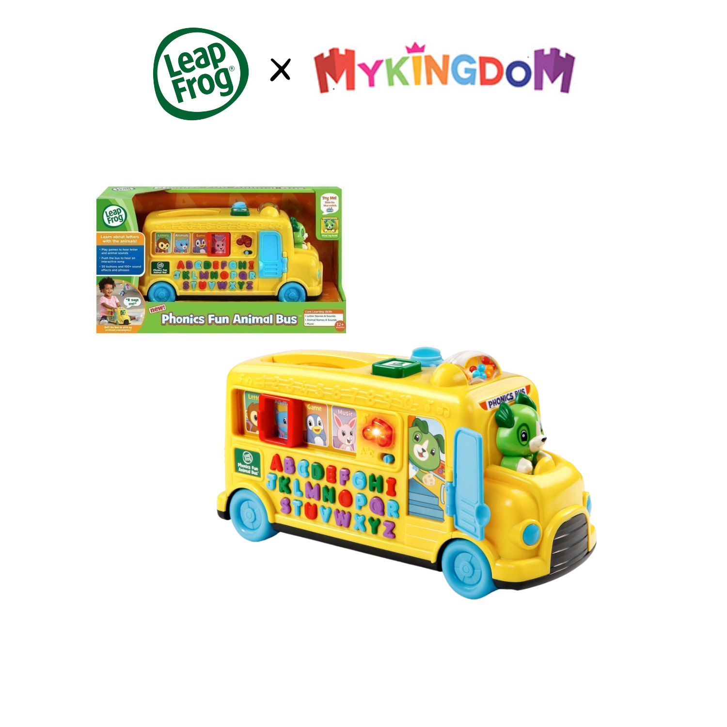 Xe bus vui học leapfrog 80-601300