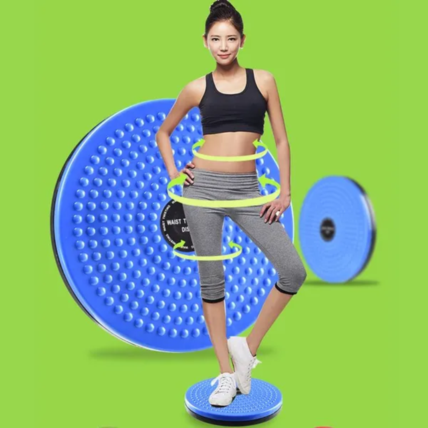 Đĩa Xoay Tập Eo Bụng Waist Twisting Disc cải thiện vòng 2 hiệu quả - Bàn xoay lắc tập bụng, tập eo thon, Dụng cụ thể thao tại nhà