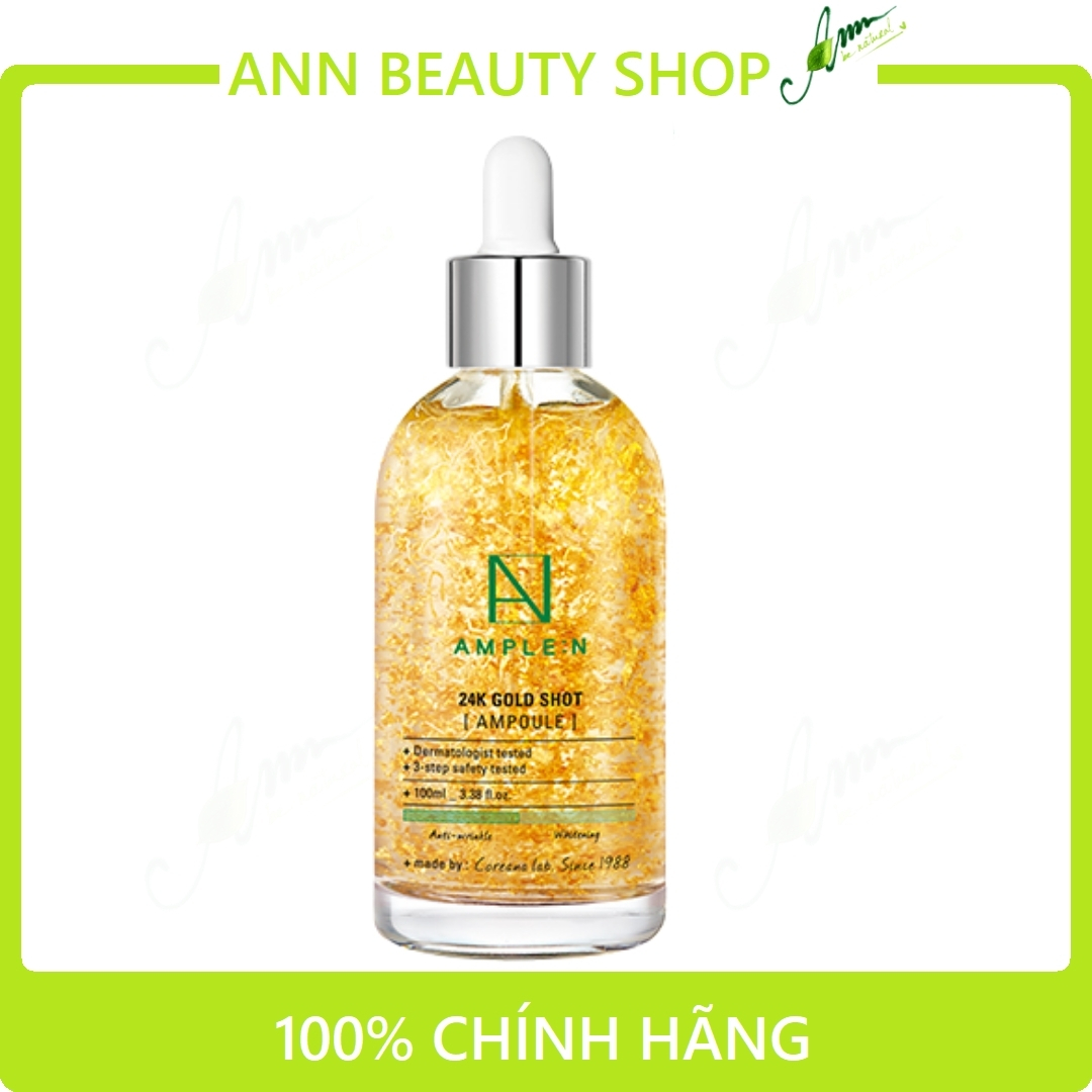 Tinh Chất Vàng AMPLE:N 24K Gold Shot Ampoule Coreana