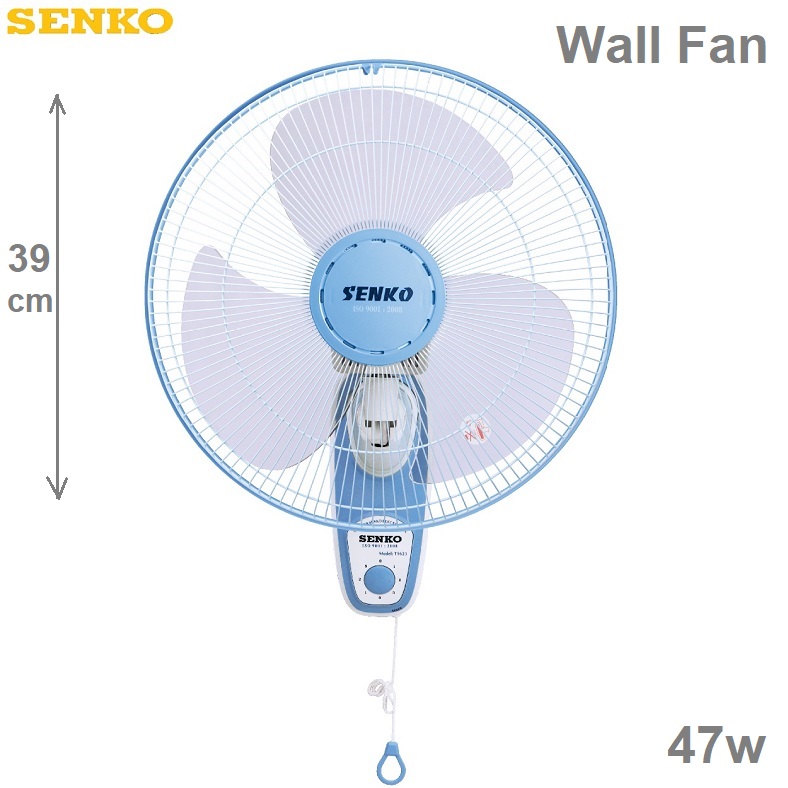 Quạt treo tường Senko 1 dây sải cánh 39cm