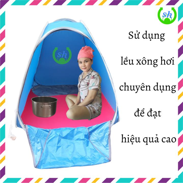 Lều xông hơi tự bung cao cấp SH