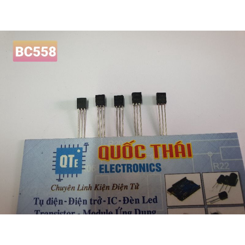 Combo 10 transistor bc558