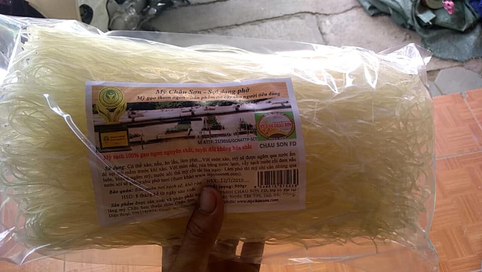 Mỳ gạo Châu Sơn loại 500gram