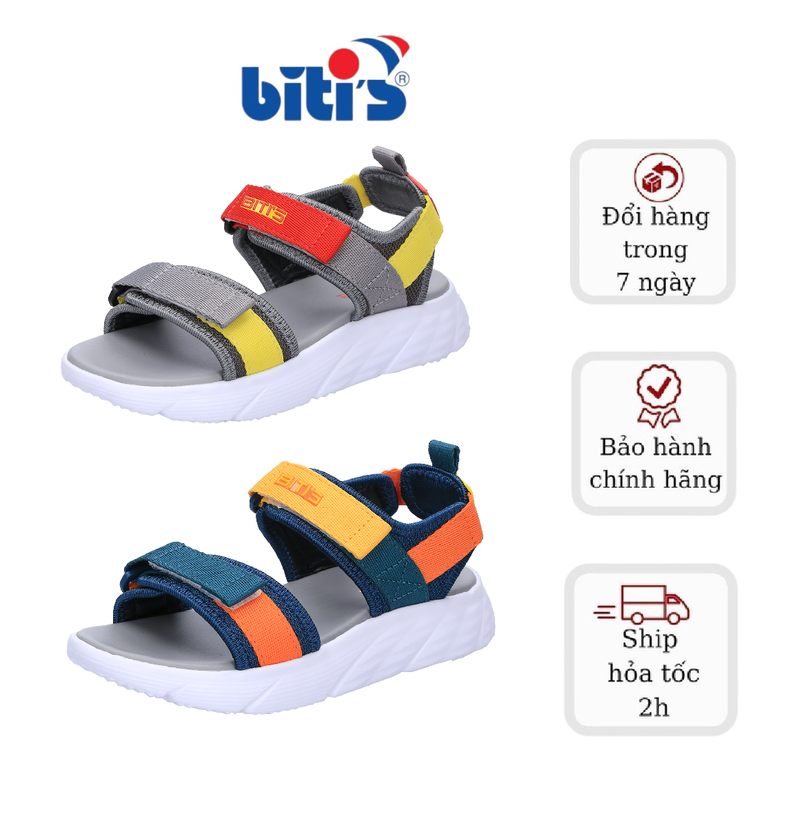 Sandal bé trai biti's beb002100 siêu nhẹ