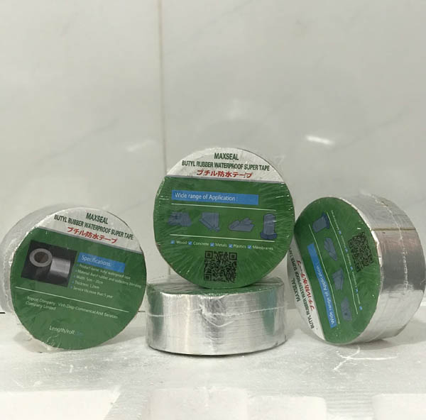 Băng dính chống thấm chống dột nhật bản maxseal bám dính trên mọi bề mặt mái tôn - băng dính chống thấm