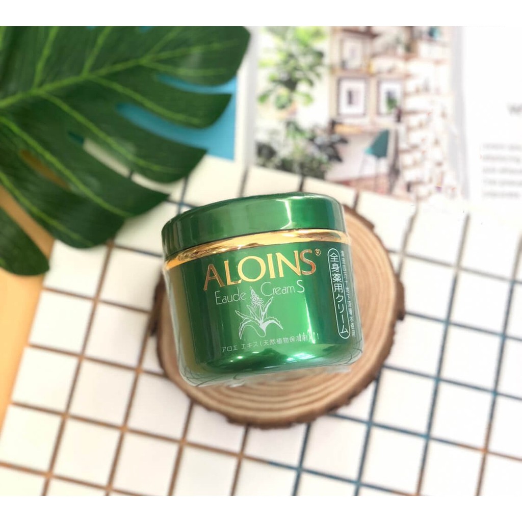 Kem dưỡng trắng da, dưỡng ẩm lô hội aloins nhật bản