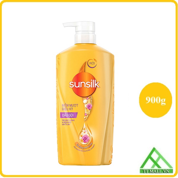 Dầu gội sunsilk mềm mượt diệu kì 900g