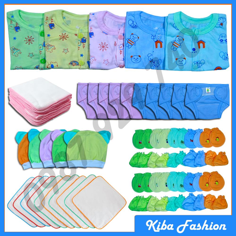 Combo 62 món đồ dùng cho bé sơ sinh từ 2-4kg 60achkf+gcb - kiba fashion