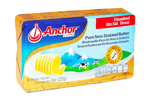 Bơ lạt anchor new zealand 200g - hàng chính hãng - bơ làm bánh cao cấp