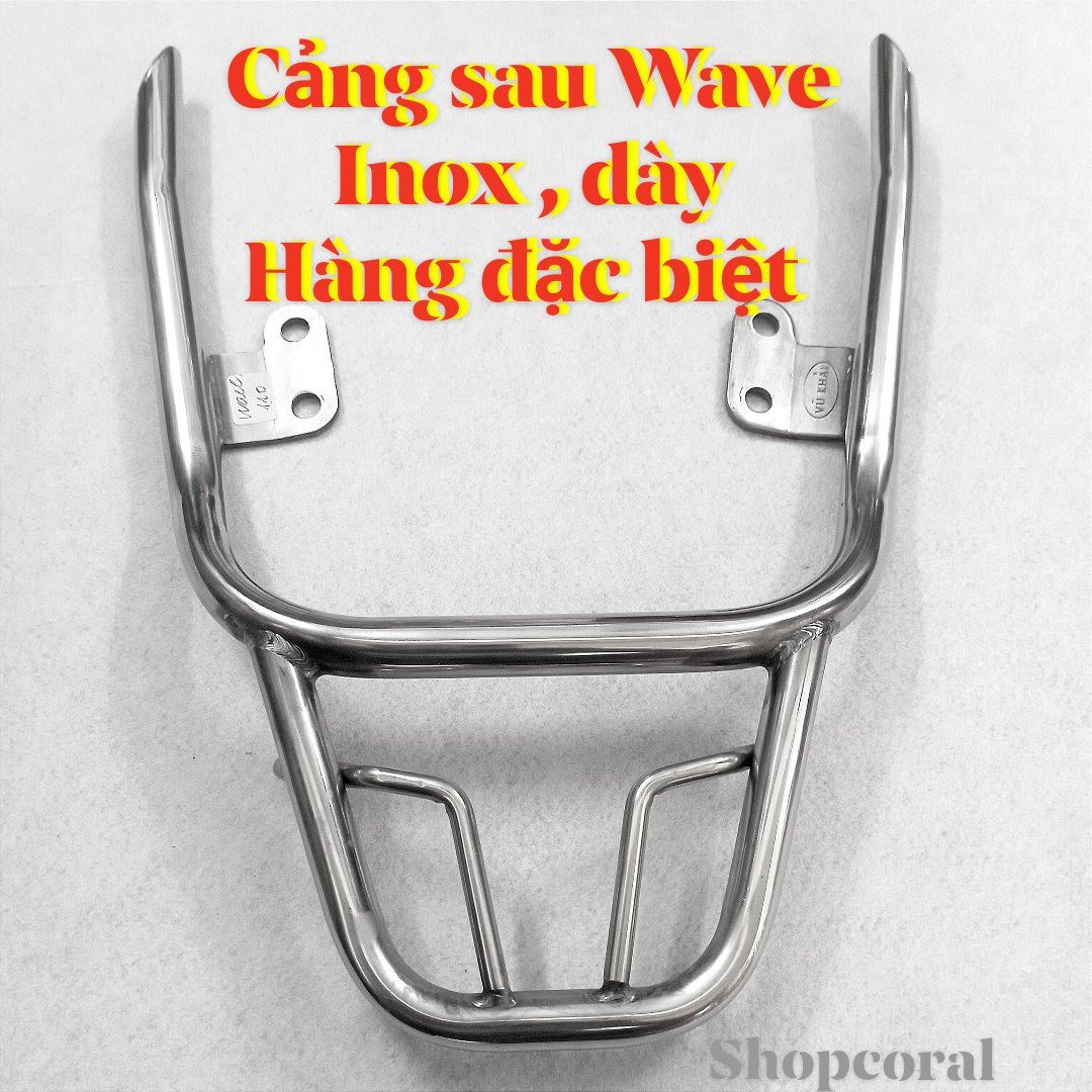 Cảng sau wave blade -wave a ,wave rsx inox 304 hàng inox dày đặc biệt