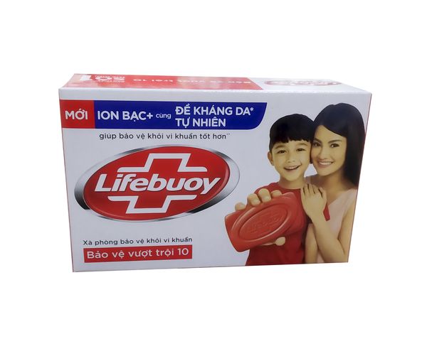 Xà bông cục Lifebuoy bảo vệ vượt trội 125g