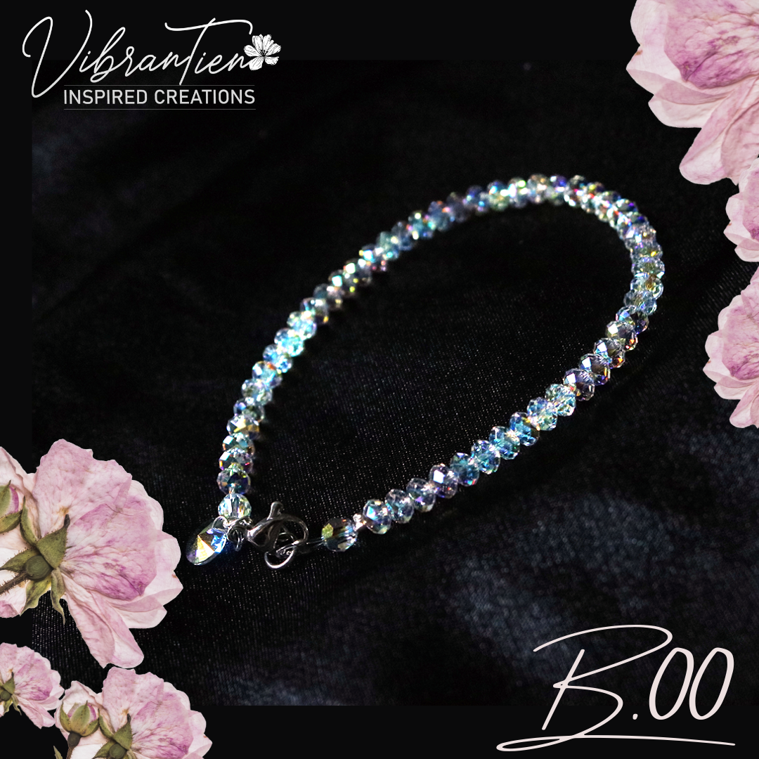 Vòng tay nữ pha lê Swarovski của Áo bánh cam B.00