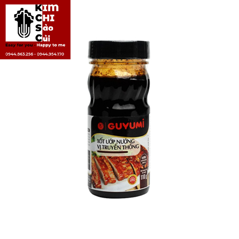 Sốt ướp thịt nướng hàn quốc vị truyền thống bbq guyumi 110g - giá siêu rẻ và hấp dẫn