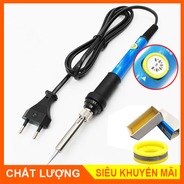 Mỏ hàn có điều chình nhiệt độ 936 - 60W + chì và nhựa thông