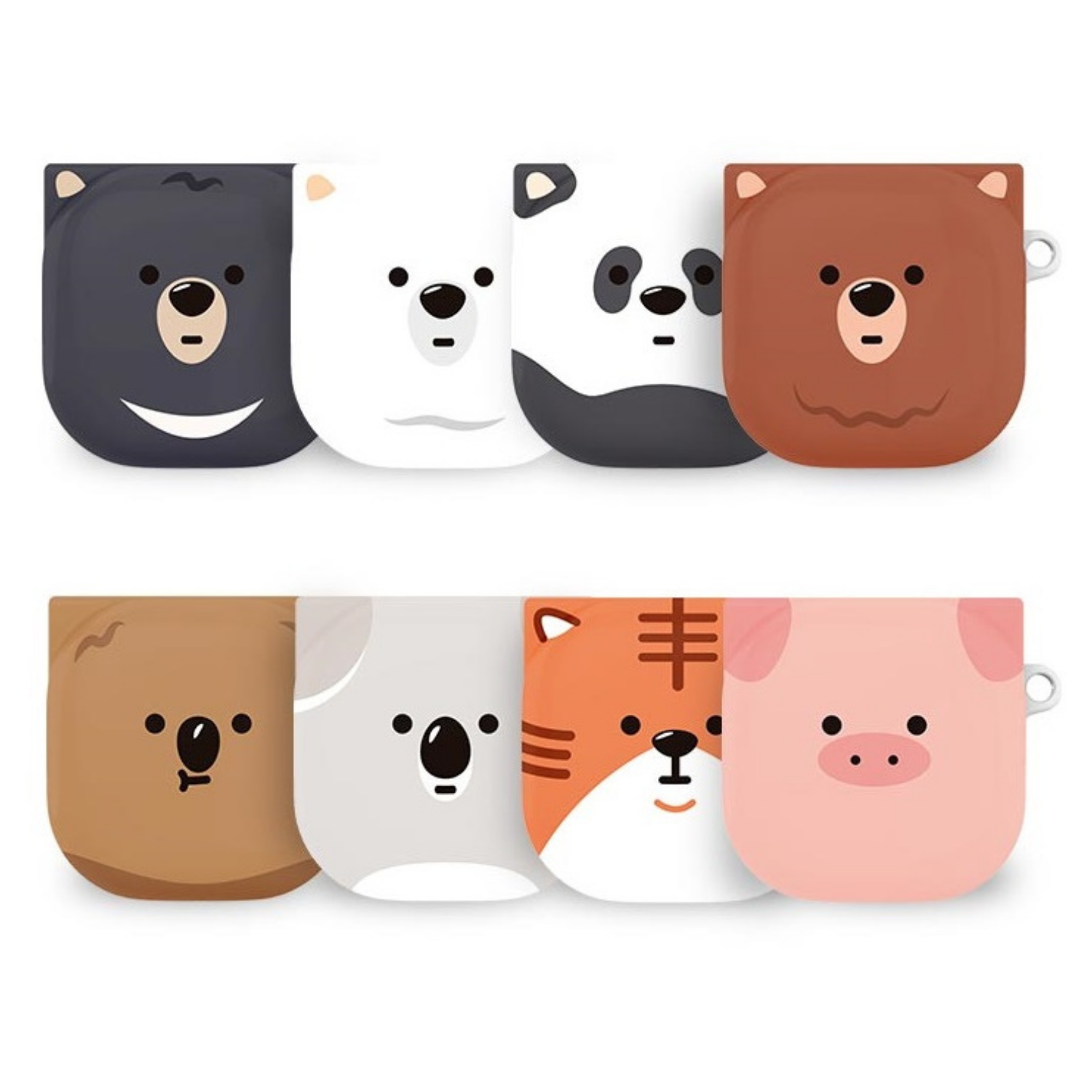 Case ốp cho samsung buds live / buds pro / buds2 - animals series - hãng dc case