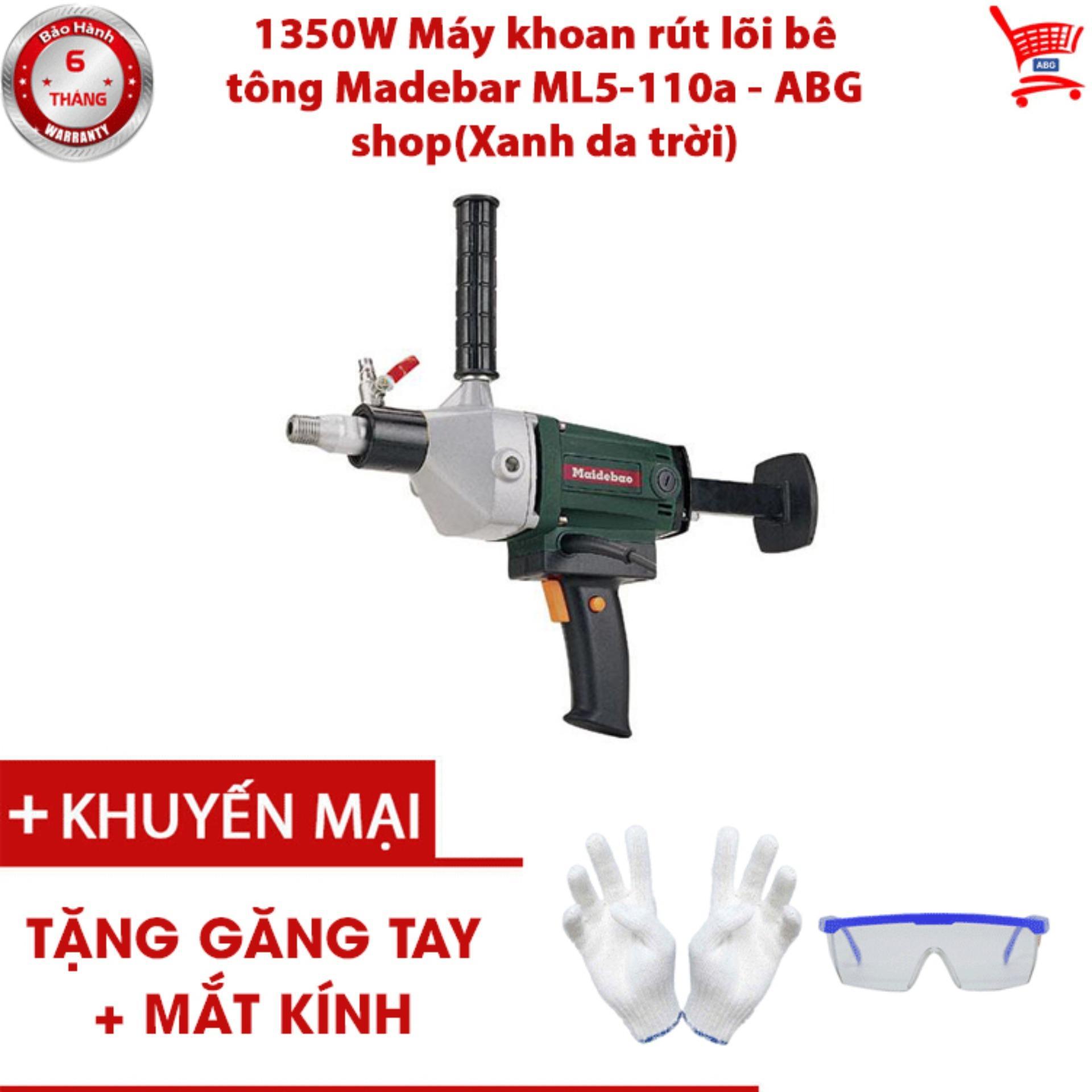 Máy khoan rút lõi bê tông madebar ml5-110a 1350w - abg shop