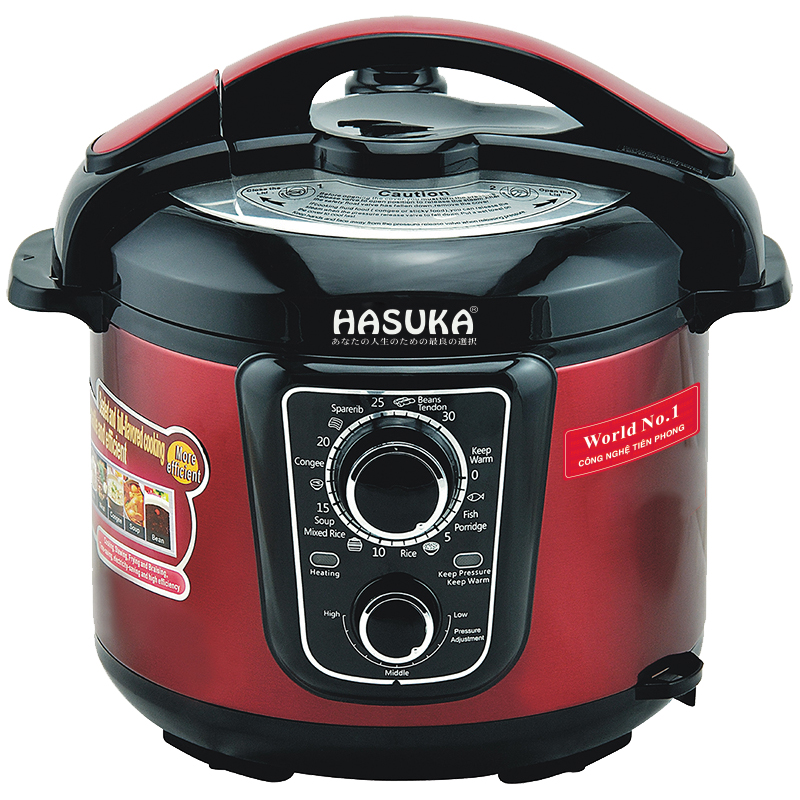 Nồi áp suất điện đa năng hasuka hsk-985