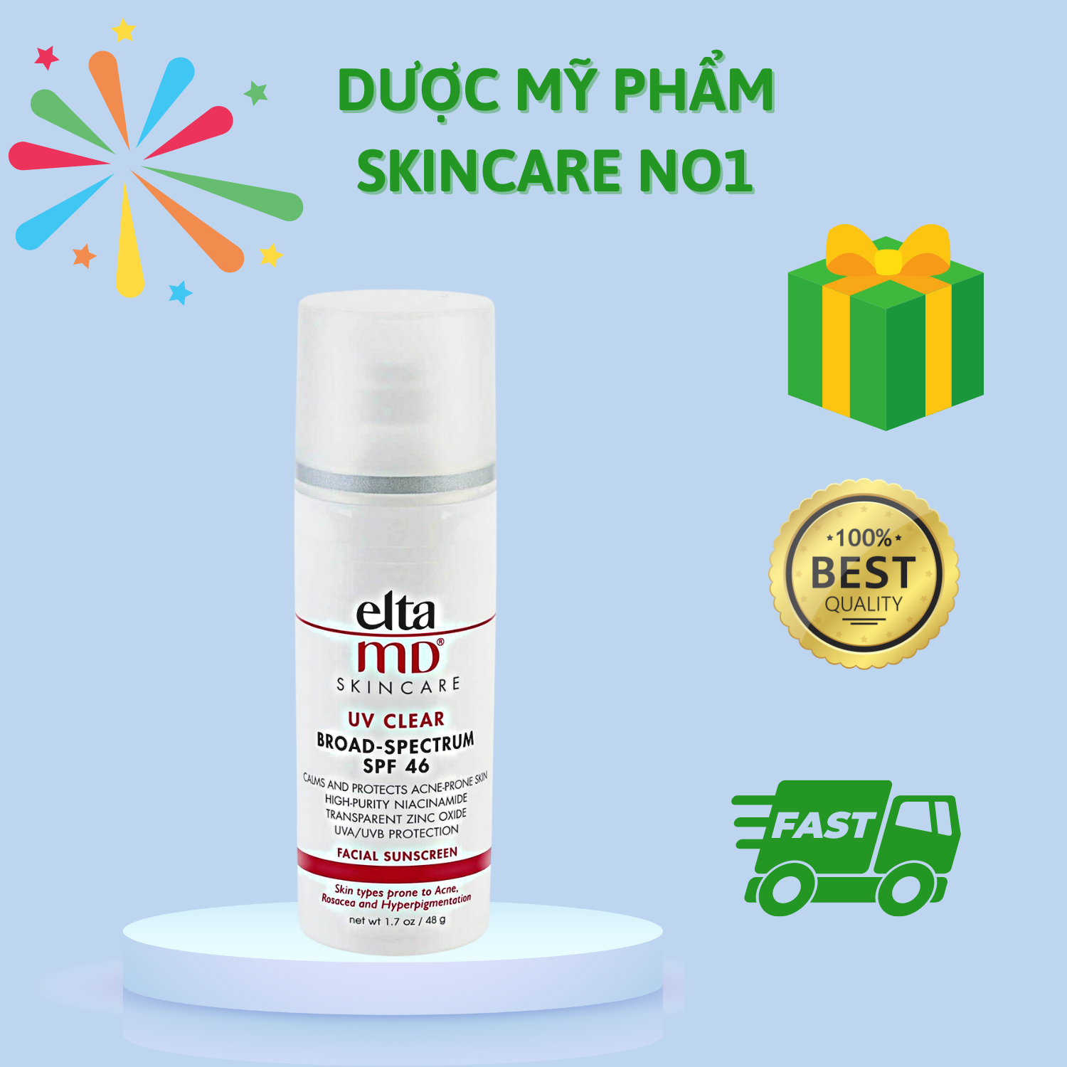 KEM CHỐNG NẮNG ELTAMD UV 46 ( BẢN KHÔNG MÀU )