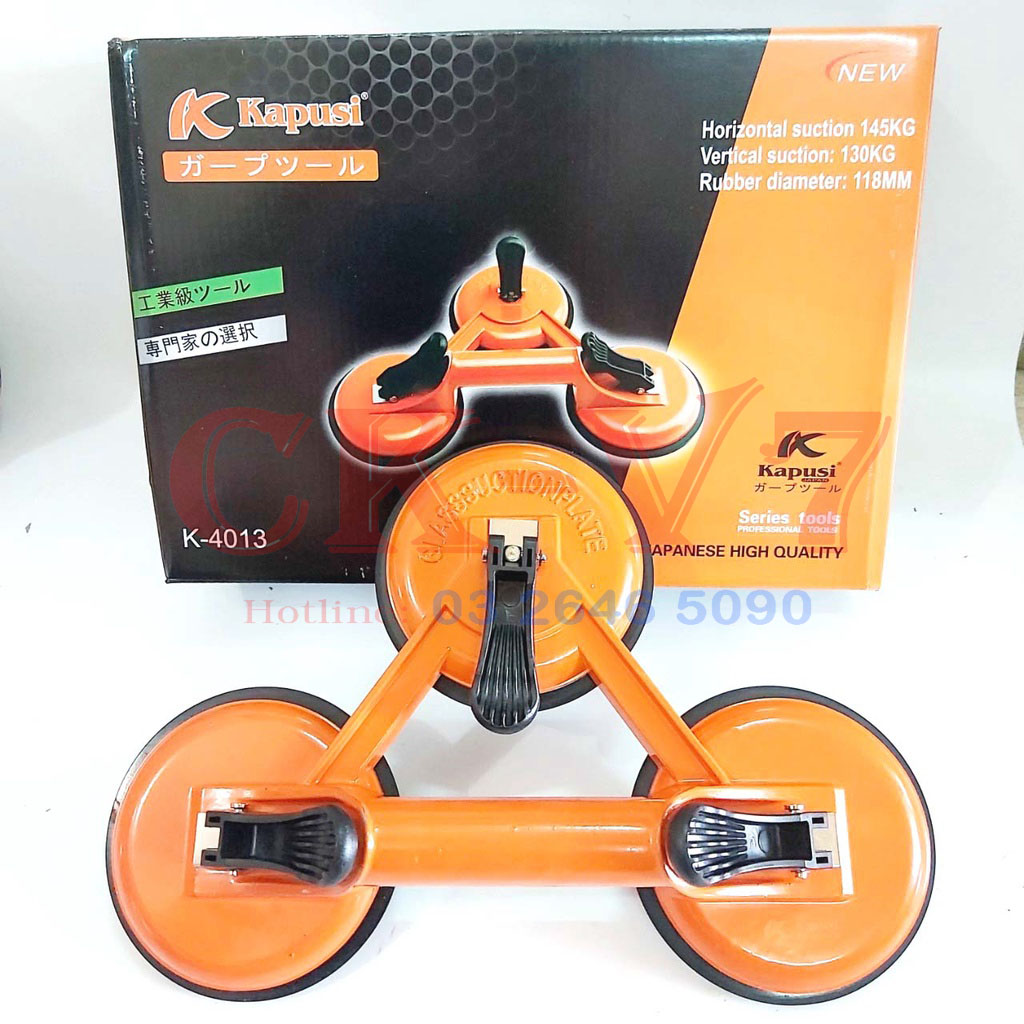 Hấc kính, nhấc gạch, hít kính, hít gạch 3 chấu kapusi