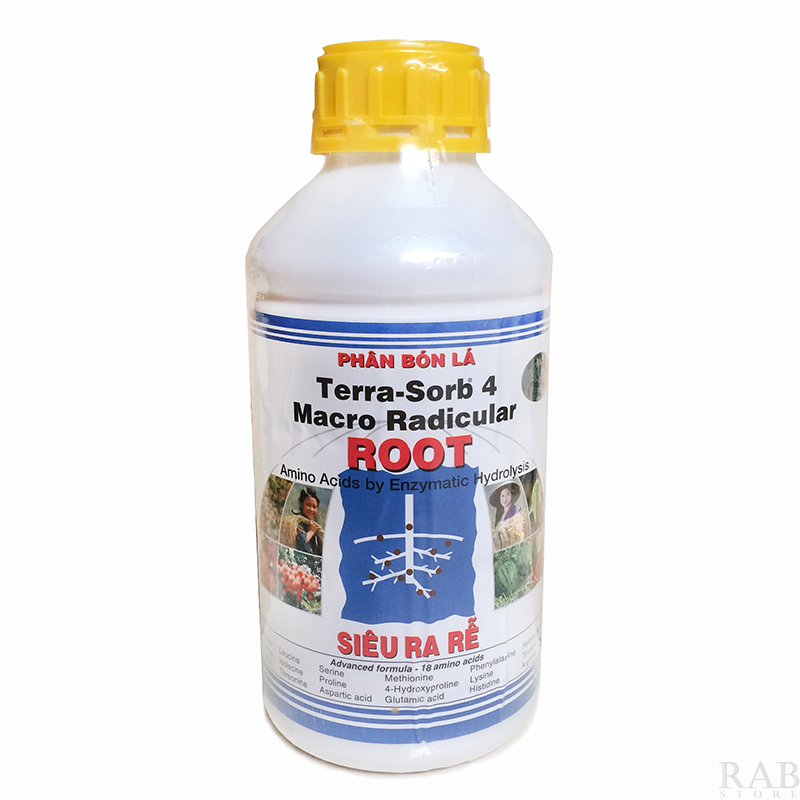 [HCM]Phân bón lá terra Sorb 4 siêu ra rễ cho mọi loại cây trồng xuất xứ Tây Ban Nha dung tích 1.000ml - rab.store