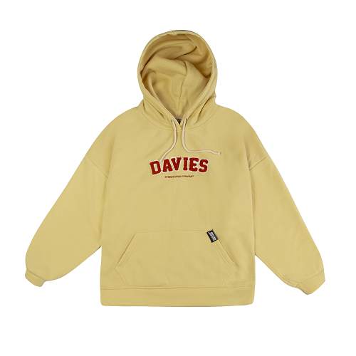 Áo hoodie nam nữ local brand Davies DSS Hoodie Cotton - BEIGE