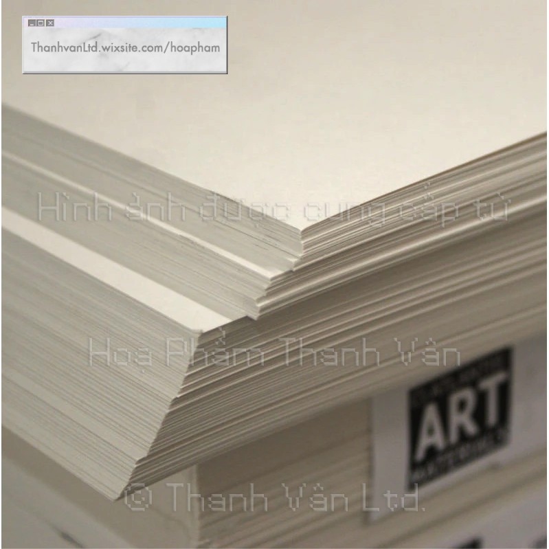 Giấy vẽ hình hoạ việt trì cỡ a1 a2 a3 lỡ - giấy vẽ chì rẻ định lượng giấy 100gsm