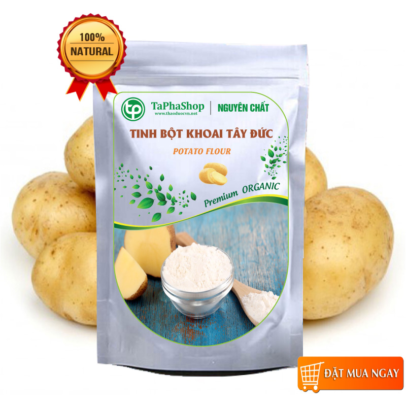 Tinh bột khoai tây đức nguyên chất 100g