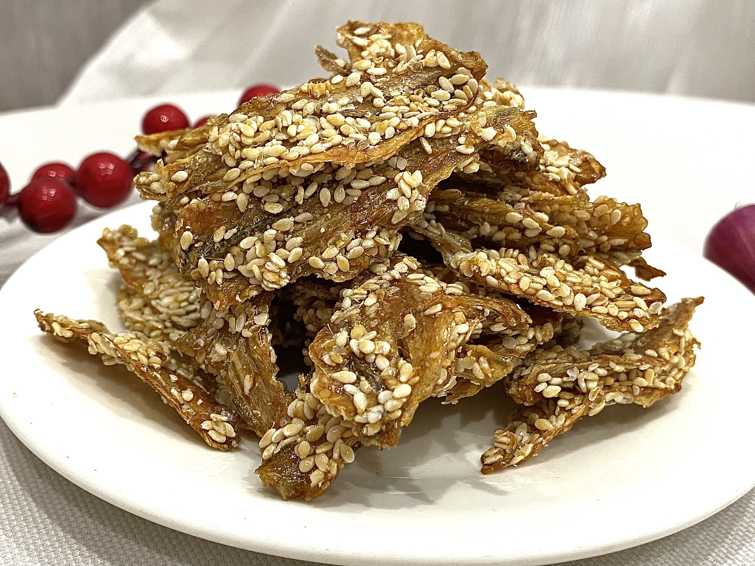 Cá mai tẩm mè keka 200g, ăn vặt đà nẵng