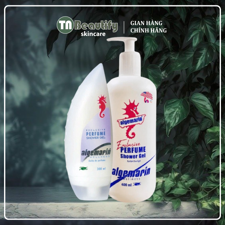 Sữa tắm cá ngựa hương nước hoa algemarin exclusive perfume shower gel 300/600ml