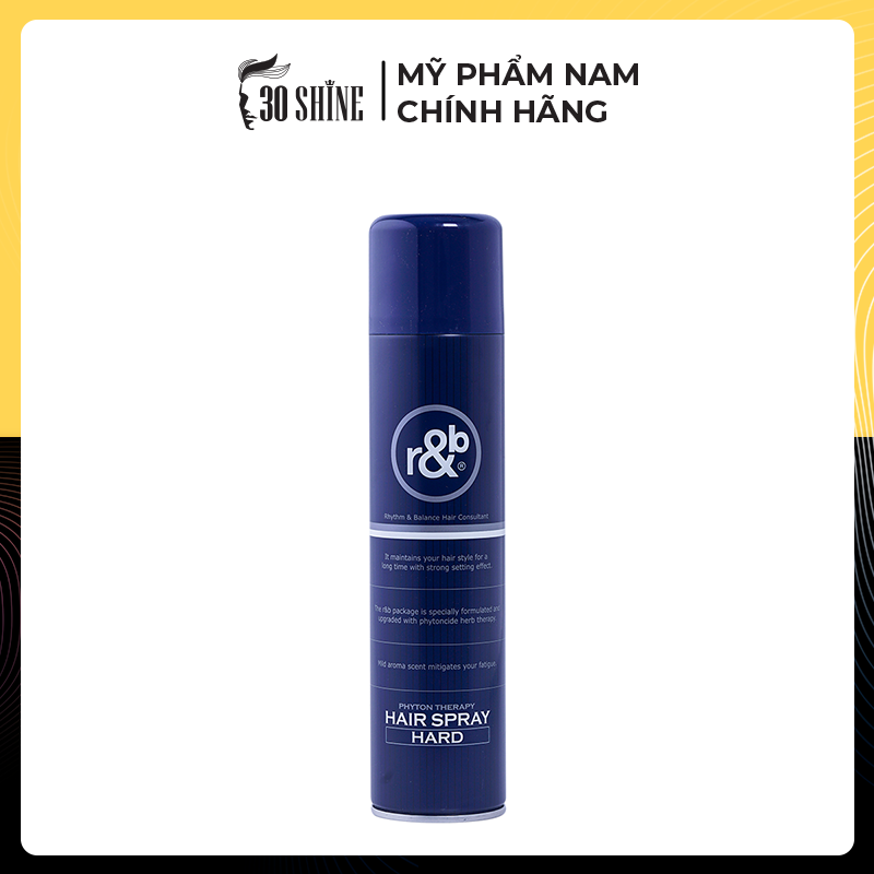 30SHINE Keo xịt tóc R&B Hair Spray Hard 330ml