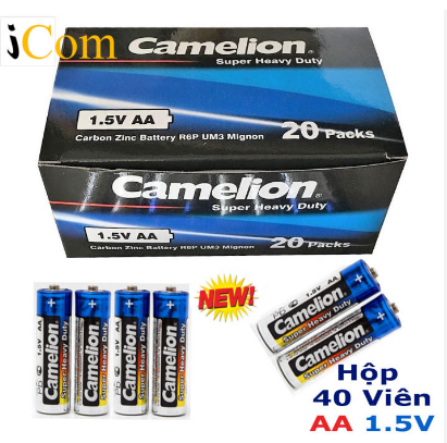 Hộp 40 viên pin 2A Camelion, loại Tốt- HÀNG CHÍNH HÃNG