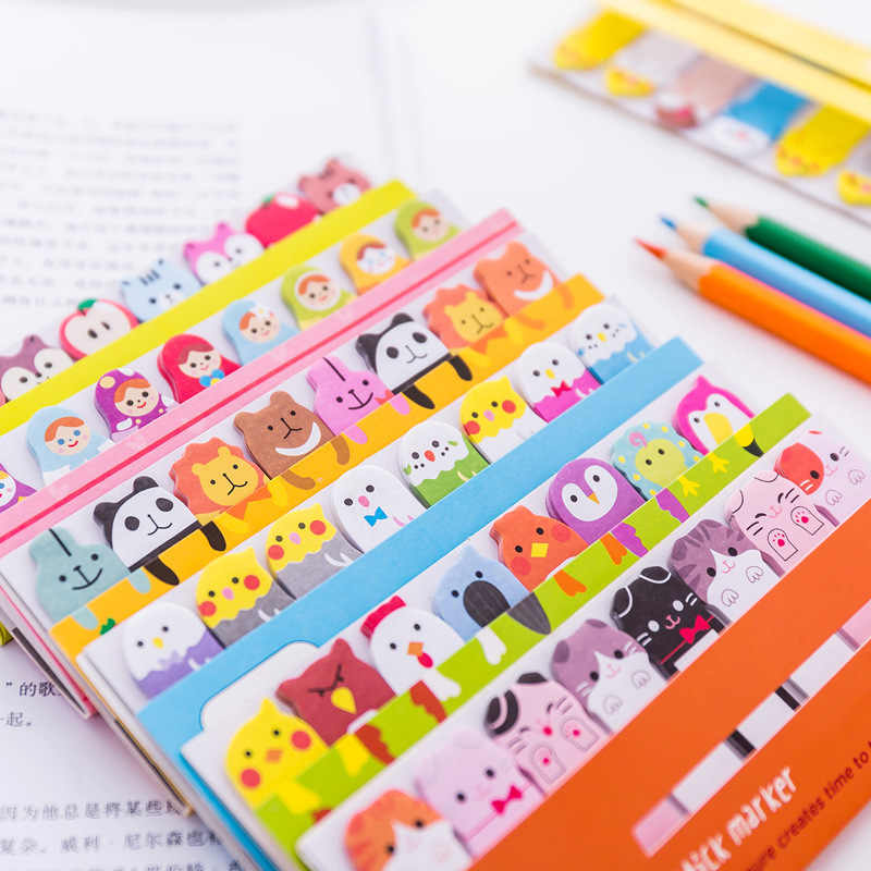 Giấy đánh dấu trang sách sticker NOTE xinh xắn