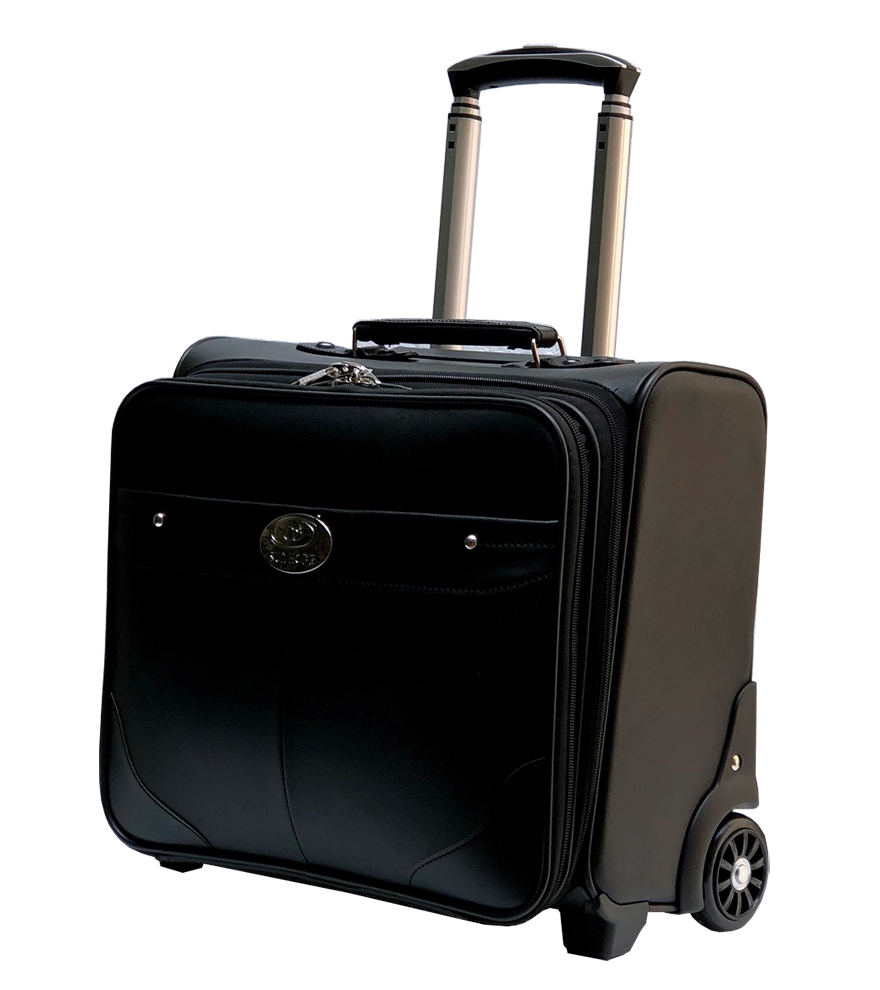 [HCM]Vali 2 bánh kiểu kéo ngang tiếp viên hàng không size 16 chất liệu da nhân tạo TL515