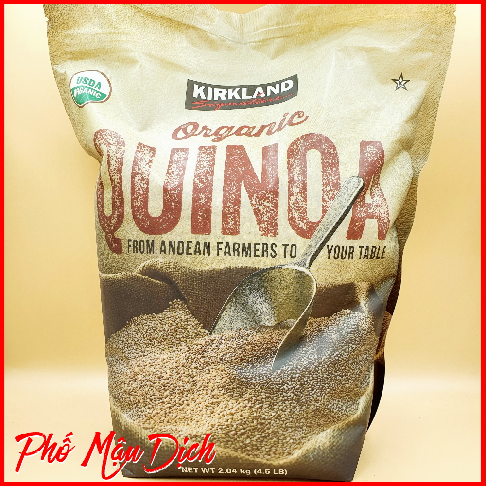 HẠT DIÊM MẠCH (QUINOA) ORGANIC KIRKLAND 2.04kg