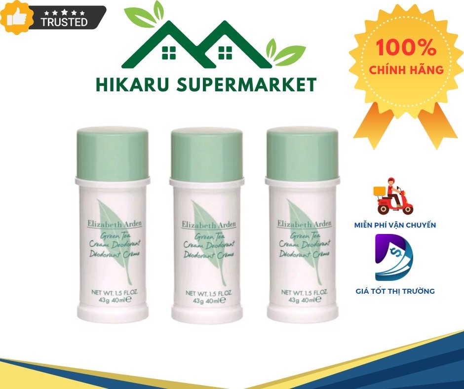 Lăn khử mùi trà xanh elizabeth arden green tea cream deodorant 40ml