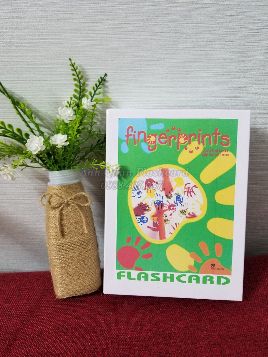 Bộ Flash card, thẻ học tiếng anh thông minh cho trẻ Fingerprint 1