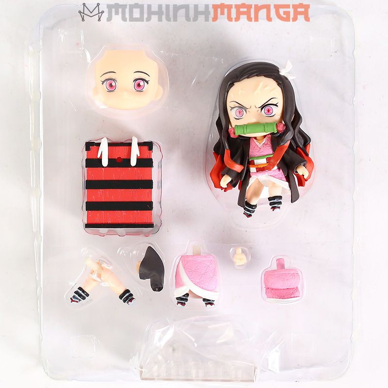 Mô hình Figure chibi nhân vật Tanjiro Zenitsu Nezuko  kimetsu no yaiba  Thanh gươm diệt quỷ  Đồ chơi trẻ em