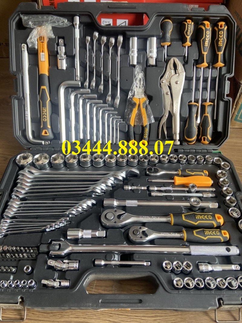 Bộ đồ nghề cầm tay 142 chi tiết ingco hkthp21421 - an toàn nhỏ gọn thông minh chất lượng châu âu