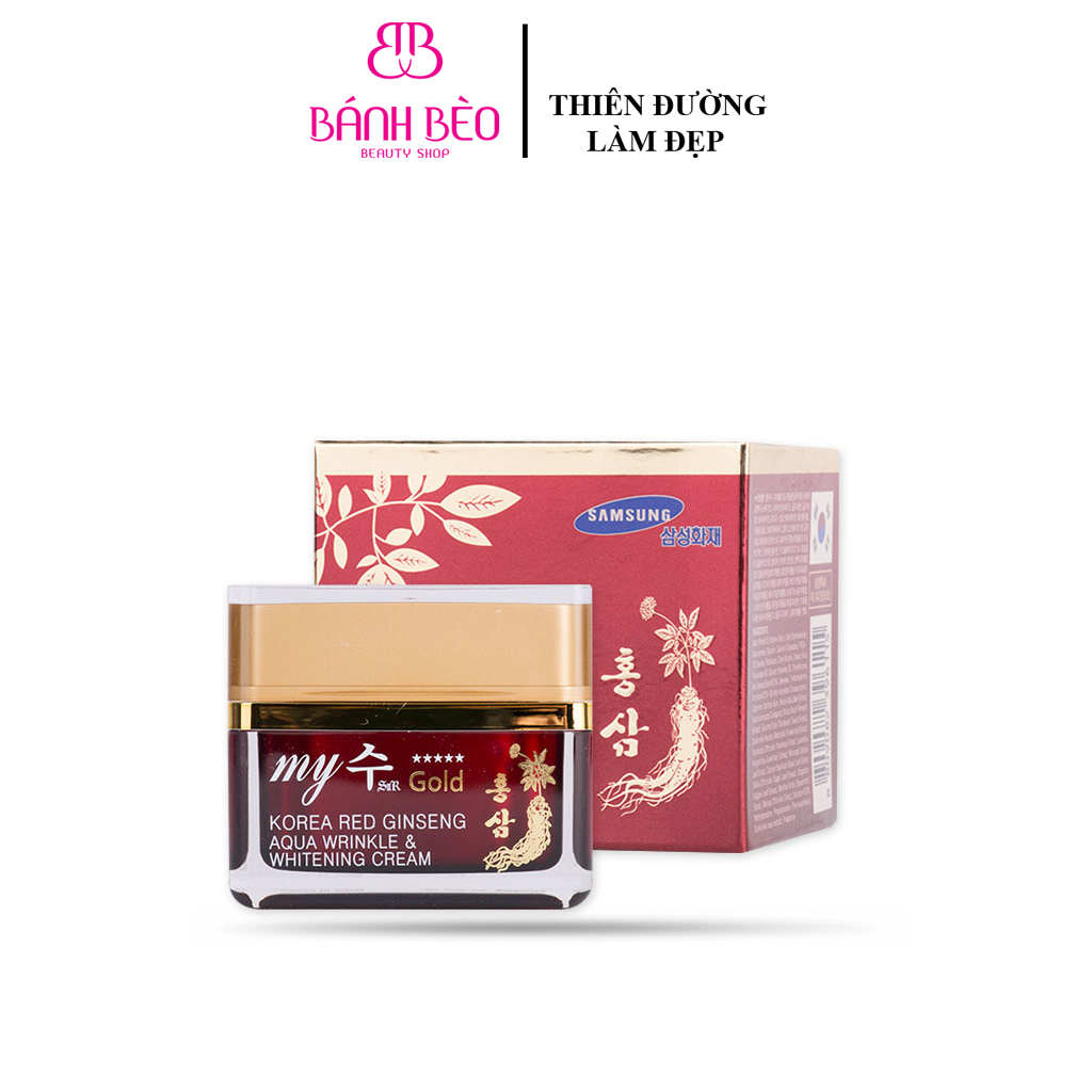 Kem Dưỡng Trắng Da Hồng Sâm My Gold Hàn Quốc