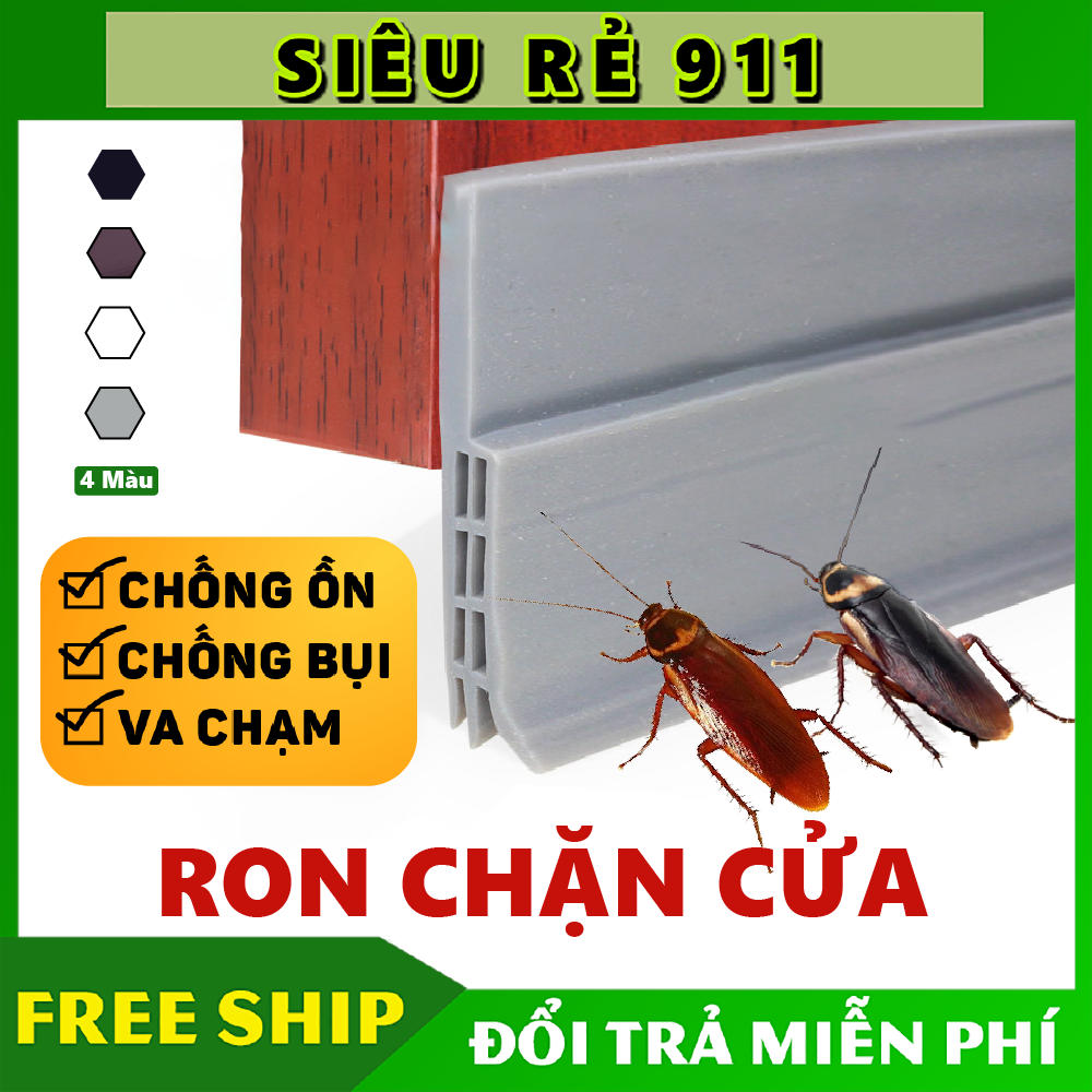 Ron Dán Chân Cửa Cao Cấp Dày 5MM Siêu Dính Chống Côn Trùng, Khói Bụi, Tiếng Ồn
