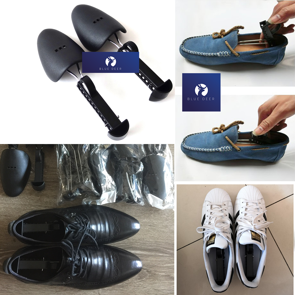 Shoe tree phân tầng - cây giữ form giày nam nữ phân tầng plastic cao cấp - blue deer