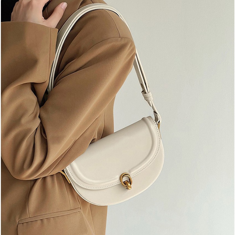 Túi yên ngựa PU Túi Xách Cỡ Nhỏ Thời trang phụ nữ túi nách một vai chéo túi