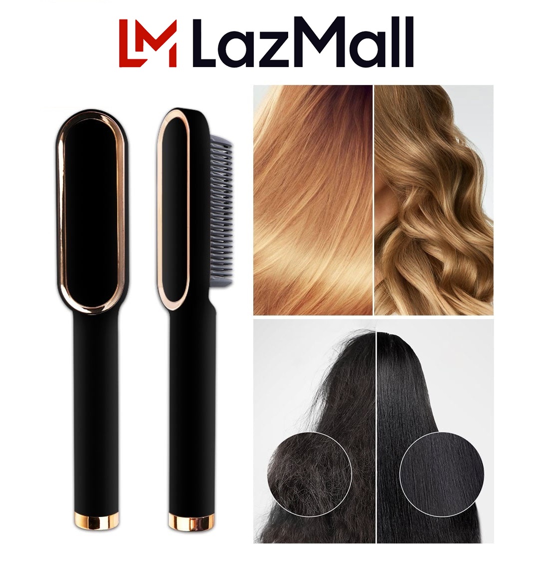 Xiaomi Chính Hãng Lược Điện Chải Thẳng Tóc Lược Điện Chải Tóc Thẳng Hàng Xịn LazMall Lược Điện Chải 