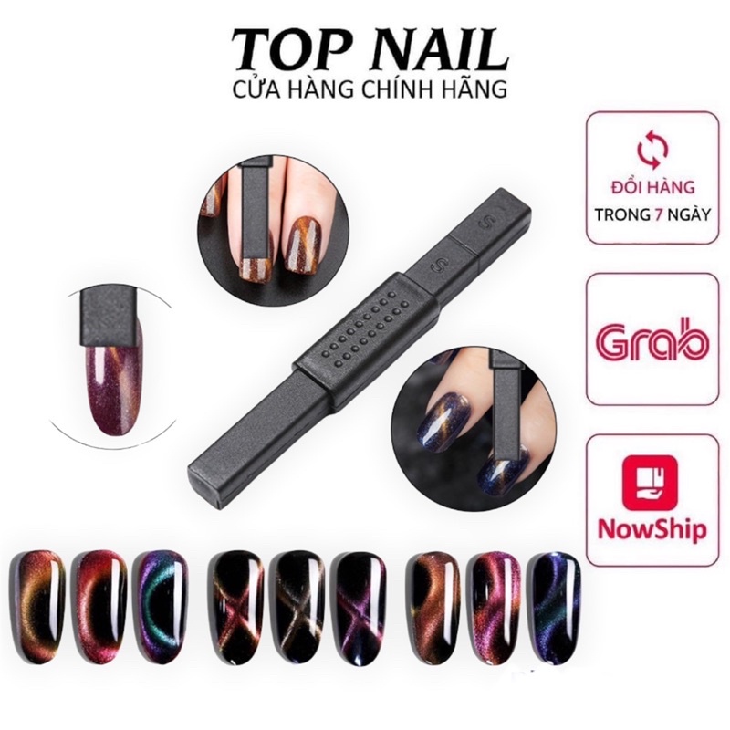 Thanh nam châm đa năng hút Sơn g.el mắt mèo,trang trí móng,làm nail
