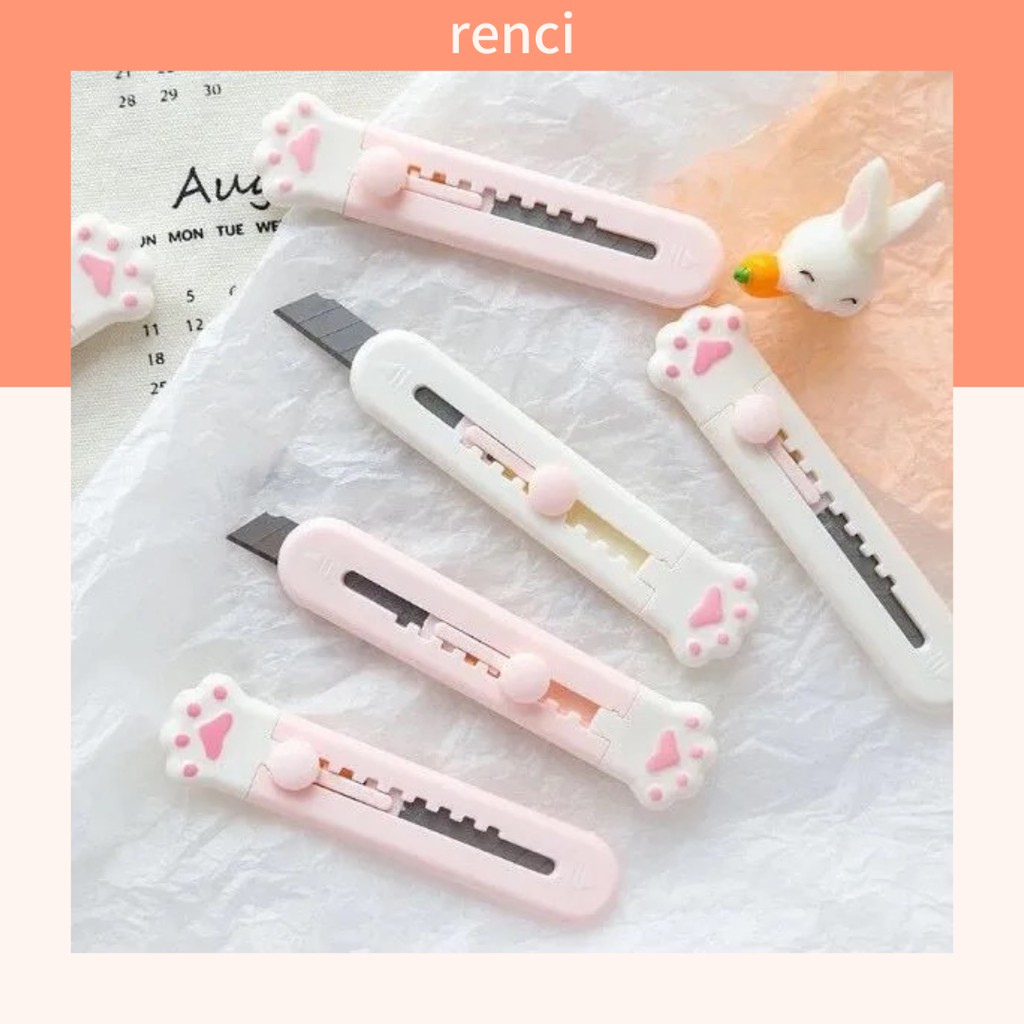 Dao RọC GiấY, CắT GiấY Mini Dễ Thương Tay MèO SáNg TạO Diy