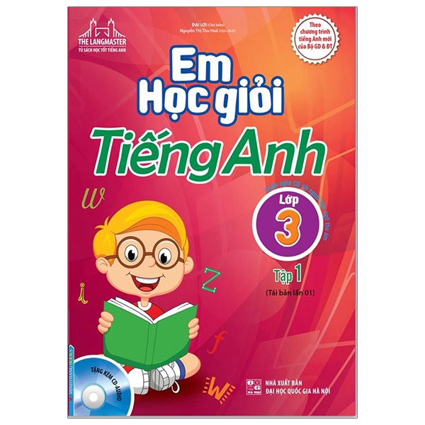 Fahasa - the langmaster - em học giỏi tiếng anh lớp 3 - tập 1