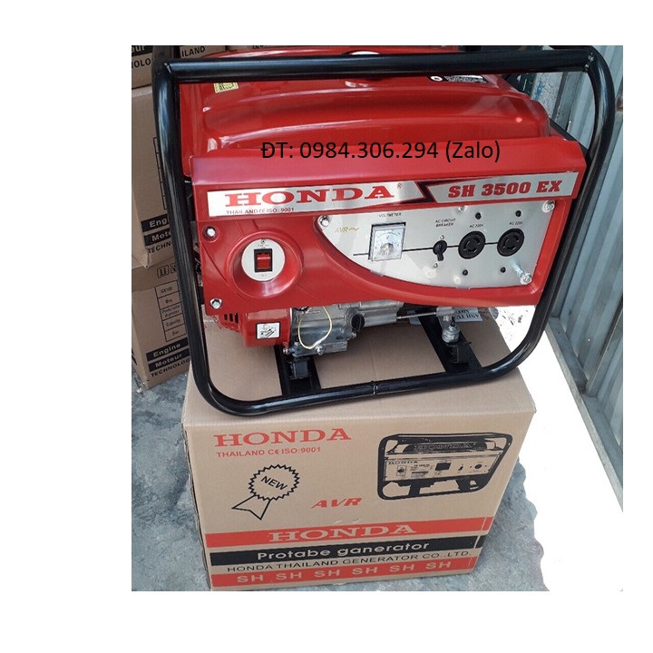 Máy phát điện honda sh 3500 công suất 3kw giá rẻ -bảo hành : 12tháng và bảo trì vĩnh viễn