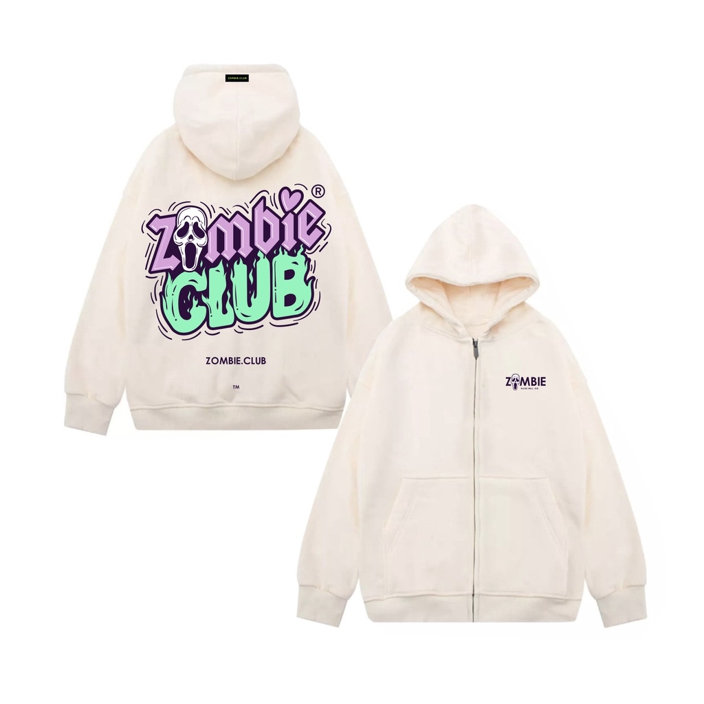 áo khoác nam áo hoodie nam áo khoác hoodie nam Áo hoddie zip raise hell tybo localbrand zombie.club 