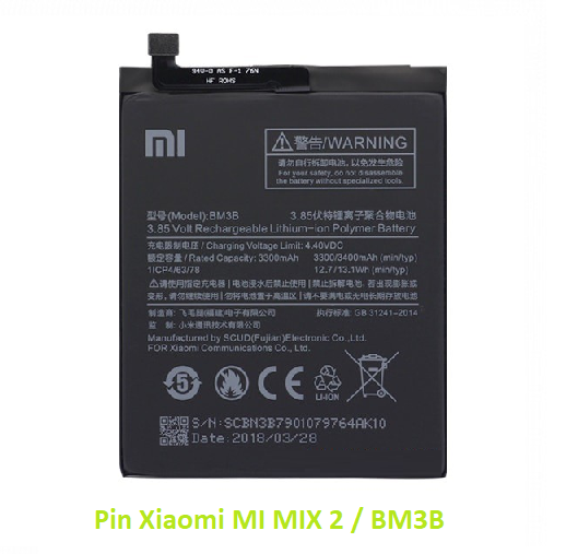 Pin xiaomi mi mix 2 / bm3b