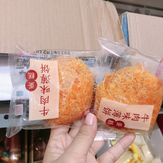 Bánh ruốc chà bông tròn 1 cái